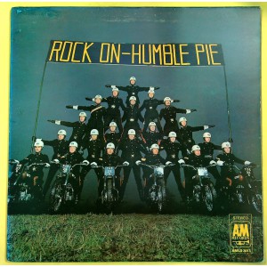 HUMBLE PIE Rock On (A&M Records – 88 670 XAT) Holland 1974 gatefold reissue LP of 1971 album (Blues Rock, Hard Rock)